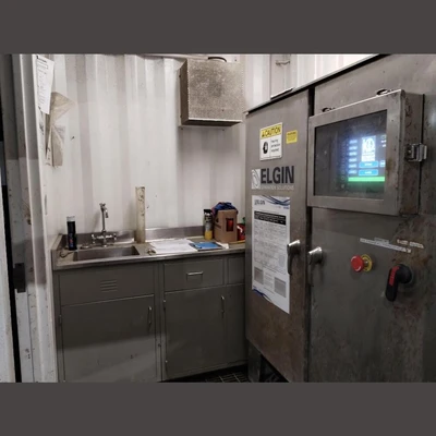 USED ELGIN CLEARWAVE 40™ CONTAINERIZED DEWATERING SYSTEM