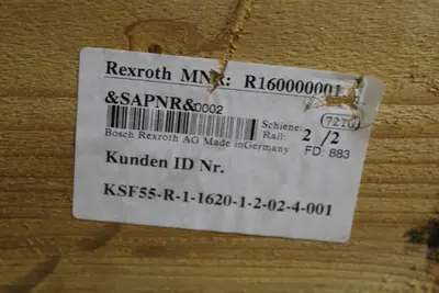 GROB-WERKE KSF55-R-1-1620-1-2-02-4-001 ROLLER RAIL SYSTEM | Levy Recovery Group (3)