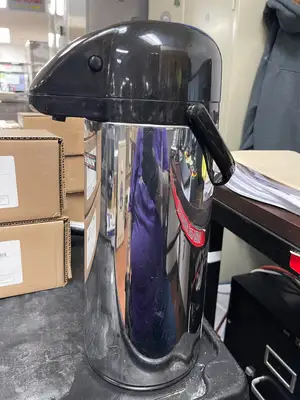 Used Bunn Used Bunn 28696.0002 Push Button Airpot Coffee Server Dispenser 2.15 Liter Beverage Dispensers Illinois US | Falcon Restaurant Supply #1375688