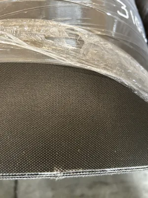 New 2 Rolls 59.5″ Forbo Siegling Textured Rubber Conveyor Belt  Approx 225′