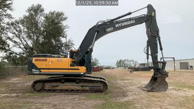 Used 2022 HYUNDAI HX300AL Crawler Excavators North Carolina US | National Equipment Dealers #1422475