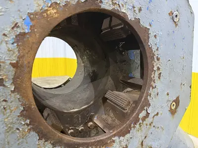 12" GOTCO MODEL #FT-80-2145 PIPE BUCKING MAKE-UP & BREAKOUT DOWNHOLE PIPE TORQUE MACHINE: YOBRO #24411