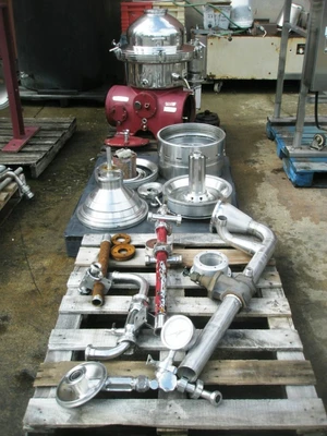 Westfalia SAMR 5036 sanitary clarifier centrifuge - parts machine.