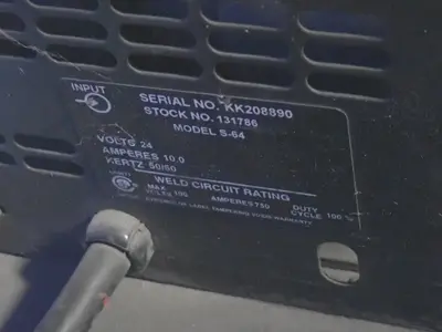USED MILLER ELECTRIC DELTAWELD 652