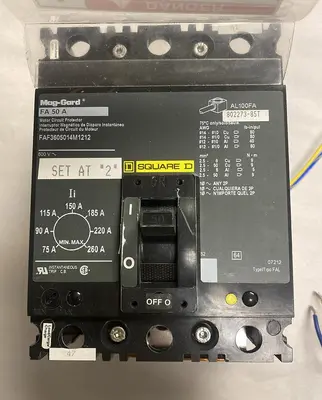 New | in-Stock SQUARE D FAF3605014M1212 Miscellaneous Equipment (Electrical & Power) | Surplus Asset Holdings #1188212