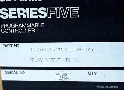 NEW FANUC IC655MDL580A RELAY OUTPUT MODULE