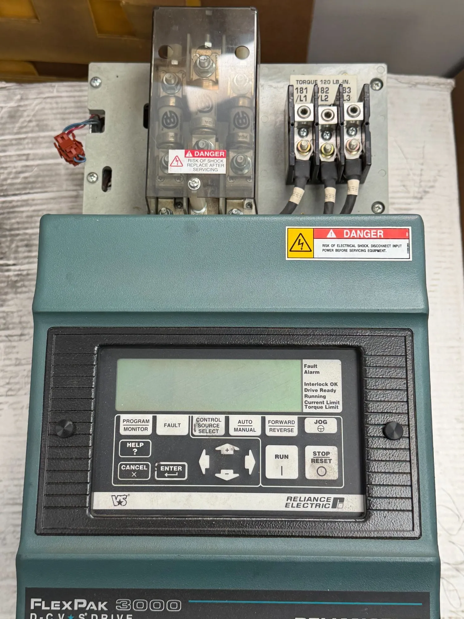 USED RELIANCE ELECTRIC Flexpak 3000
