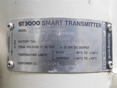 USED HONEYWELL STD120-E1H-00000-MB, S2, SV, TC, F1C3-814B