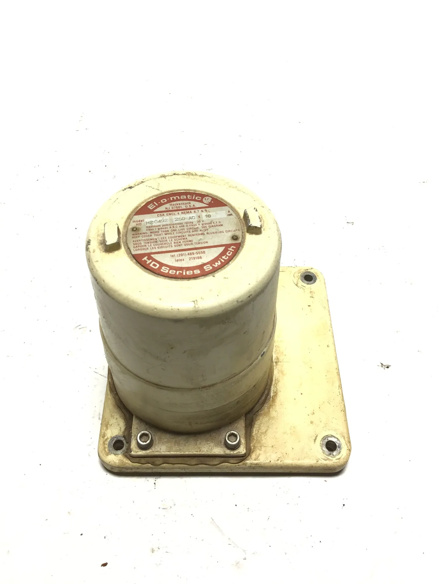 El-O-Matic H20492 Switch HD 10A Nema 4,7&9
