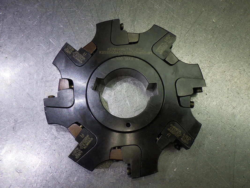 Kennametal 5" Indexable Slot Mill 1.5" Arbor KSSS500ASD43BODY813 (LOC637)