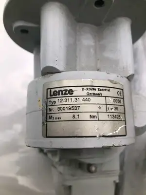 Lenze Type 12.311.31.440 Gear Drive/Speed Reducer 38:1 90W 1350RPM 50Hz 3PH