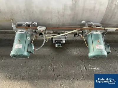 USED Processall 200 Cu Ft Processall Plow Mixer, Model 5700HL, S/S
