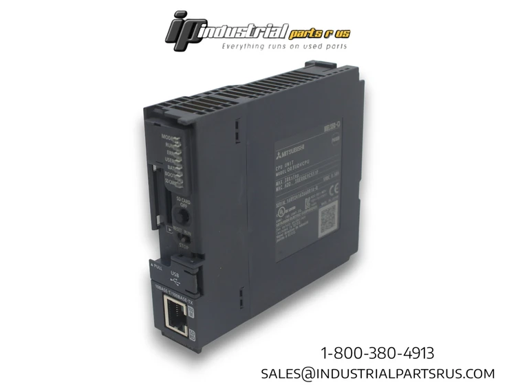 Used MITSUBISHI ELECTRIC Q03UDVCPU Programmable Logic Controllers | Industrial Parts R Us Inc. #358873