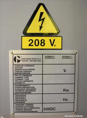 USED MARCHESINI BA100