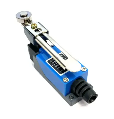 ME-8108 | Roller Level Limit Switch, Adjustable Arm, 5A 250VAC 115VDC Metal Roller - New – Open box