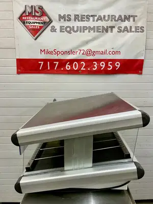 Hatco GRSDS-24 24" Self Service Countertop Heated Display Shelf  REFURBISHED