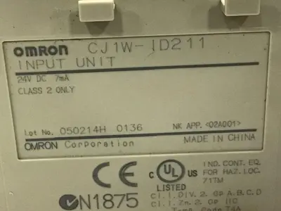 USED OMRON CJ1W-ID211