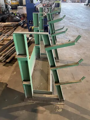 PRESS BRAKE DIE STORAGE RACK. STOCK # 0736421