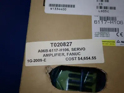 NEW FANUC A06B6117H106