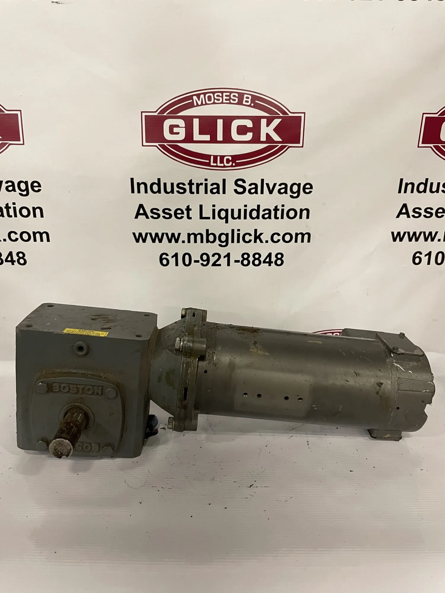 Boston Gear F721-40-B5-G 90V DC Gear Drive 40:1 w/ CDP3330 Motor 0.5HP