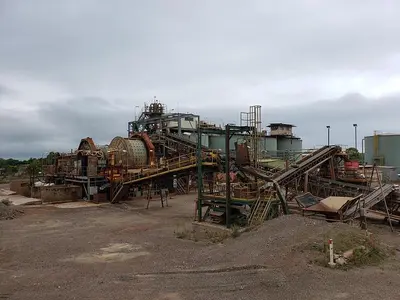 Plant, Gold and Silver, CIL, Recovery and Concentration, 3500 TPD #D745119