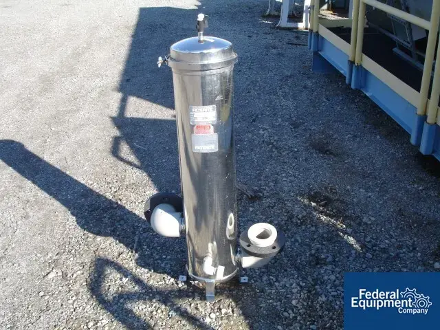 Used Filterite 12" X 30" FILTERITE CARTRIDGE FILTER S/S Inline Basket Filters Ohio US | Federal Equipment Company #130764