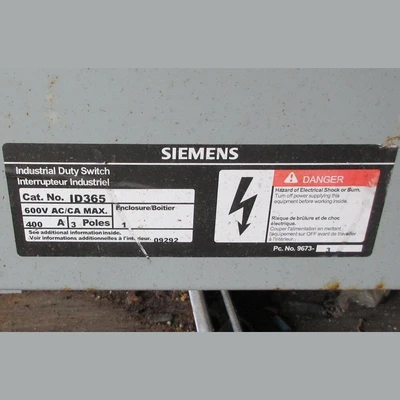 USED SIEMENS ID365