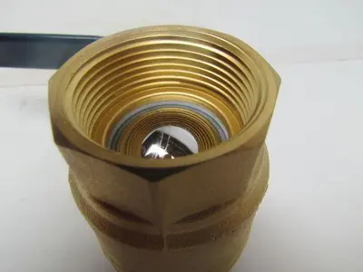 Nibco T-FP600A 1-1/4"Threaded Full Port Brass Ball Valve 250PSI 5G 125G Lot of 4