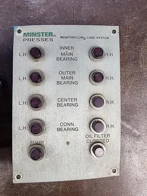 Minster Monitor Flow Lube System Indicator *Sold Individually*