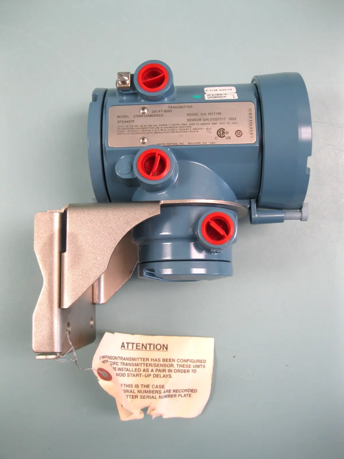 NEW Micro Motion 2700 R12 AB 2EXCX