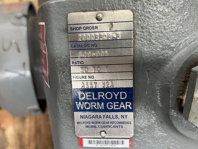 Delroyd Worn Gear Catalog No. P40-005