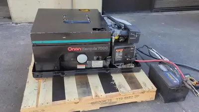 Used CUMMINS ONAN 7000 Gas Generators California US | Bay Line Tool #1321513