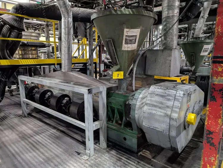 Used GLOUCESTER 4.5" air cooled extruder Extruders New York US | Mark One Machinery #910743