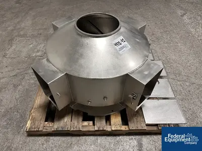 USED Freund-Vector 30" Vector Hi-Coater Coating Pan, S/S