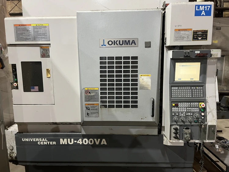 Used 2005 OKUMA MU-400VA 5 AXIS MACHINING Vertical Machining Centers (5-Axis or More) Illinois US | Asset Exchange Corporation #1171426