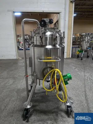 USED Feldmeier 100 Liter Feldmeier Reactor, 316L S/S, 60/125#