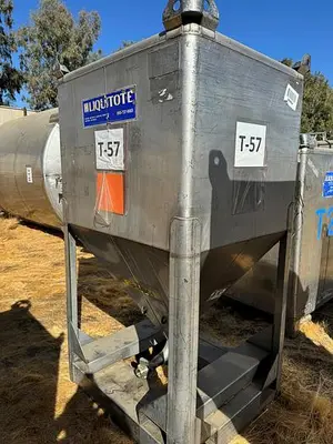Tank, 425 Gallon, 316 Stainless Steel, LiquiTote, #5991122