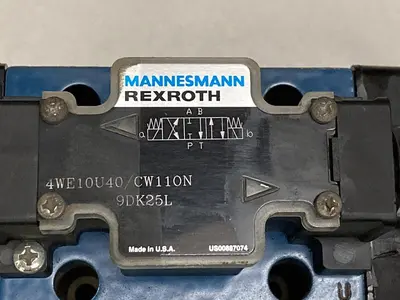 Used REXROTH 4WE10U40/CW110N 9DK25L Pump & Valve Parts Ohio US | Surplus Asset Holdings #1237692