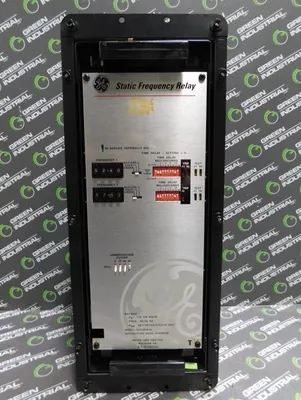 General Electric SFF202B1A Static Frequency Relay VN~ 110-120 Volts Used