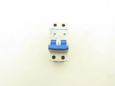 Chint NB1-63 D25 Circuit Breaker 2-Pole 6000A 400V Lot of 3