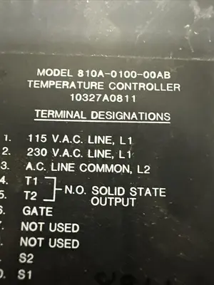 Used HAYSSEN 810A-0100-00AB Industrial Controls Ohio US | Surplus Asset Holdings #1235436