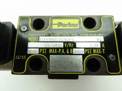 Hydrolux Parker WEH43P10A03CSBN Hydraulic Directional Control Solenoid Valve 24V