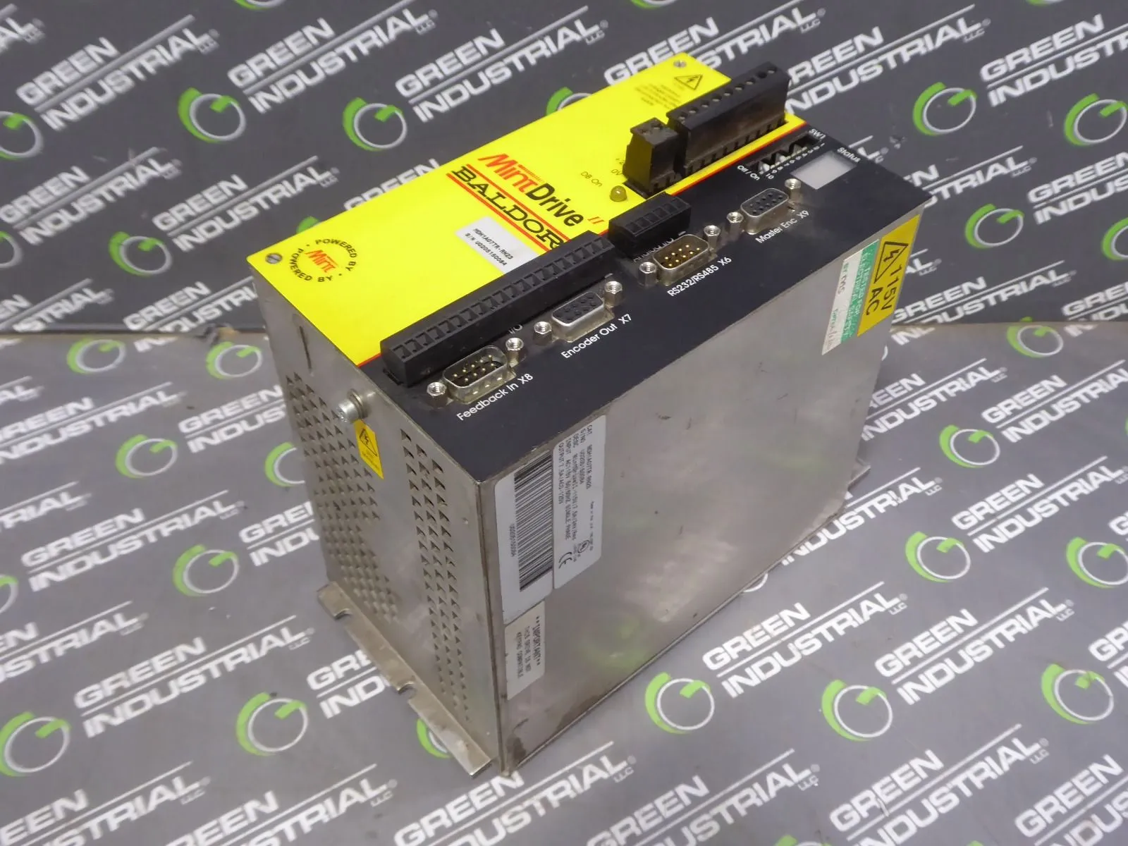 Baldor MDH1A07TR-RN23 MintDrive II Servo Control Module 7.5A Used