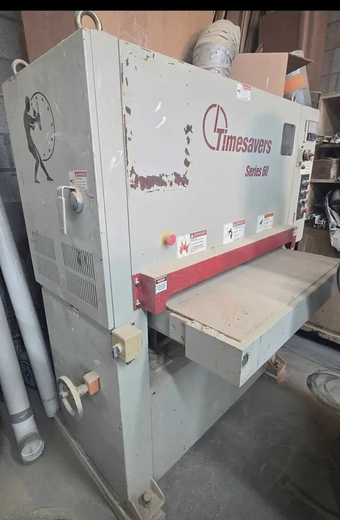 Used TIMESAVERS 6037 Wide Belt Sanders US | Machinery Sales, LLC #730097