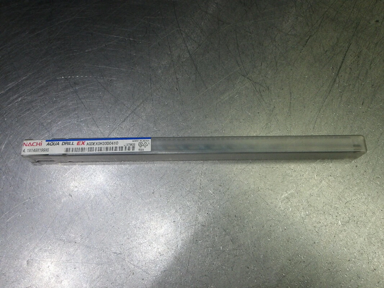Nachi Aqua Drill EX 4.1mm Coolant Thru Carbide Drill AQDEX0h30d410 (LOC823A)