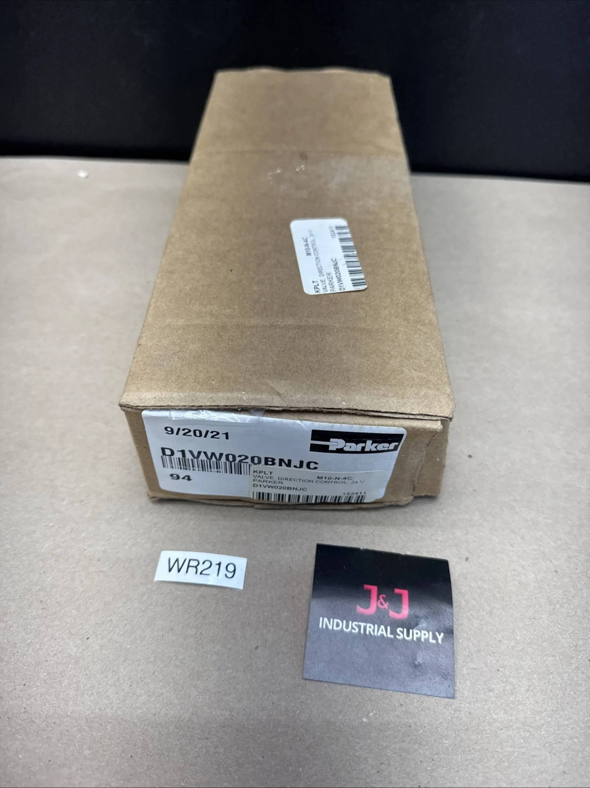 NEW Parker D1VW020BNJC