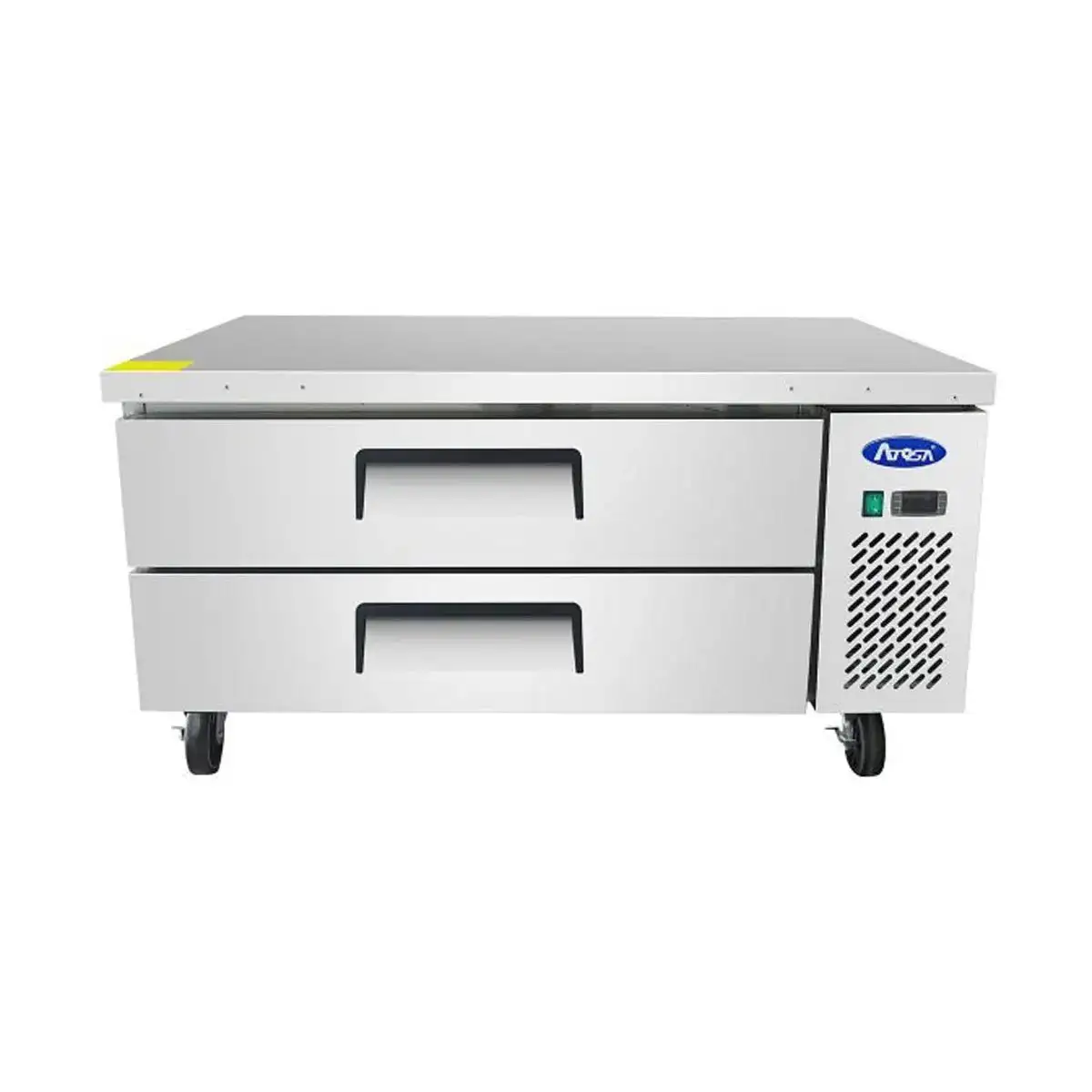 New | in-Stock Atosa New Atosa MGF8450GR 48" Refrigerated (2) Drawer Chef Base Chef Bases Illinois US | Falcon Restaurant Supply #1375370