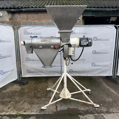Kek Stainless Steel Rotary Brush Sieve - 180mm Dia x 500mm Face