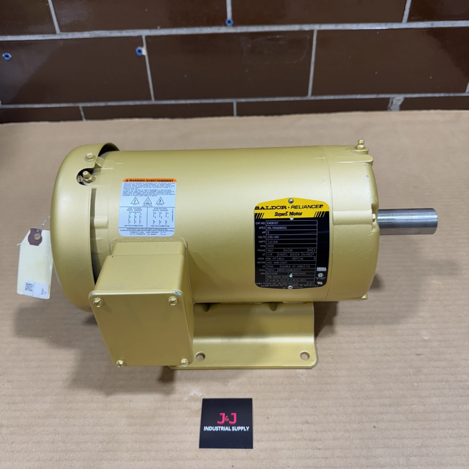 NEW Baldor EM3610T