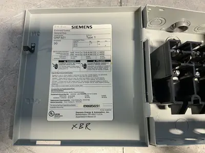 Used SIEMENS GNF321 Switchgears Ohio US | HGR 24 #1280240